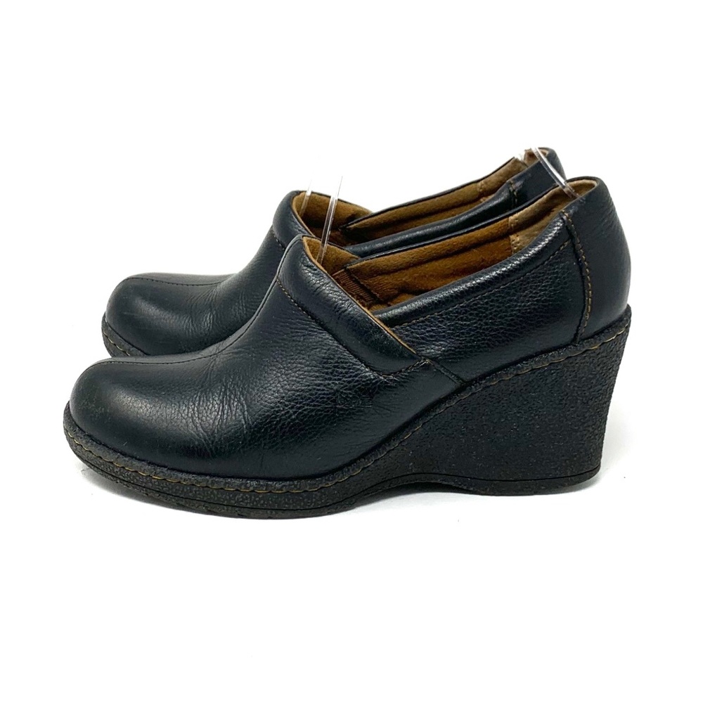 b.o.c. Platform Wedge Slip Ons